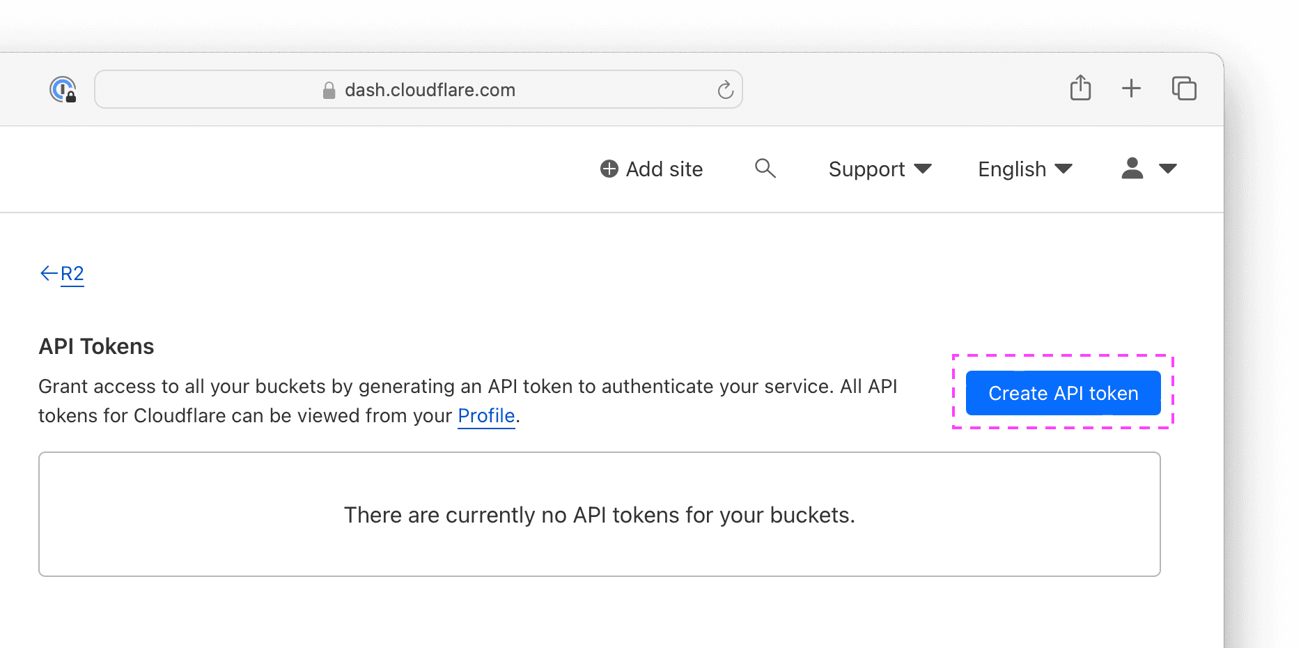 Cloudflare Select R2