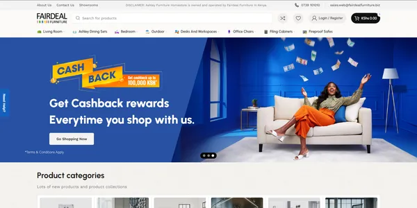 Fairdeal Furniture – eCommerce for a leading furniture company