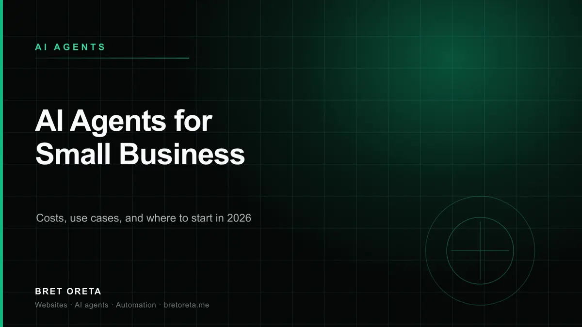 AI Agents for Small Businesses in 2026: Costs, Use Cases, and Where to Start